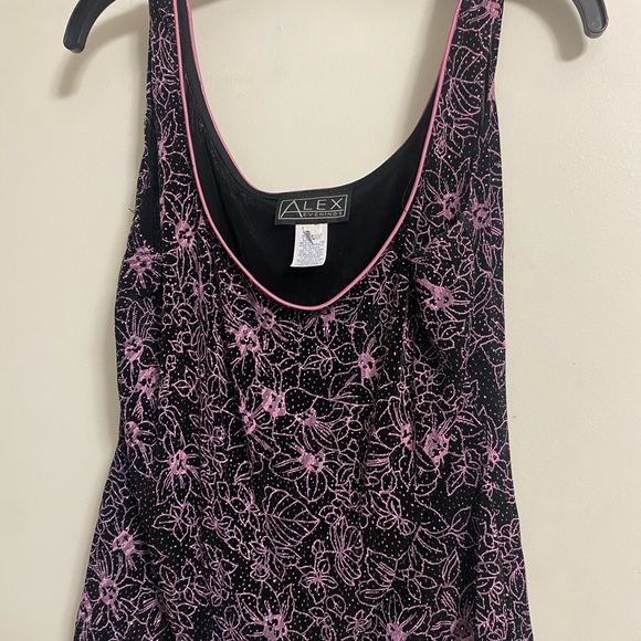 Evening Wear glittered jacket and shell by ALEX - Picture 3 of 6